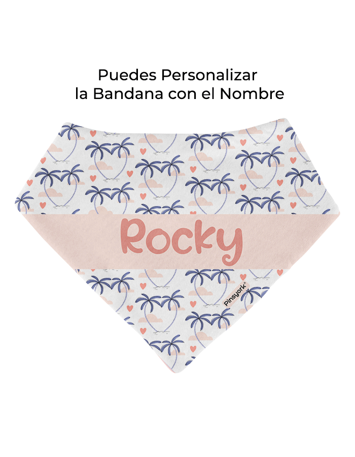 Bandana para Perro | Palmeras