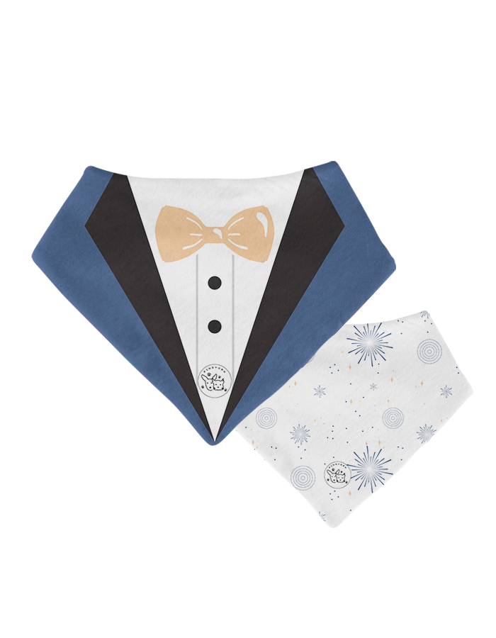 Bandana para Perro | Año nuevo azul