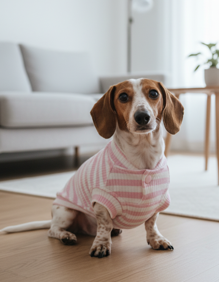 Polera | Paws Baby Rosada