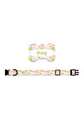 Collar + Placa ID Hueso | Summer