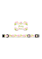 Collar + Placa ID Hueso | Summer