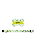 Collar + Placa ID Hueso | Summer 1