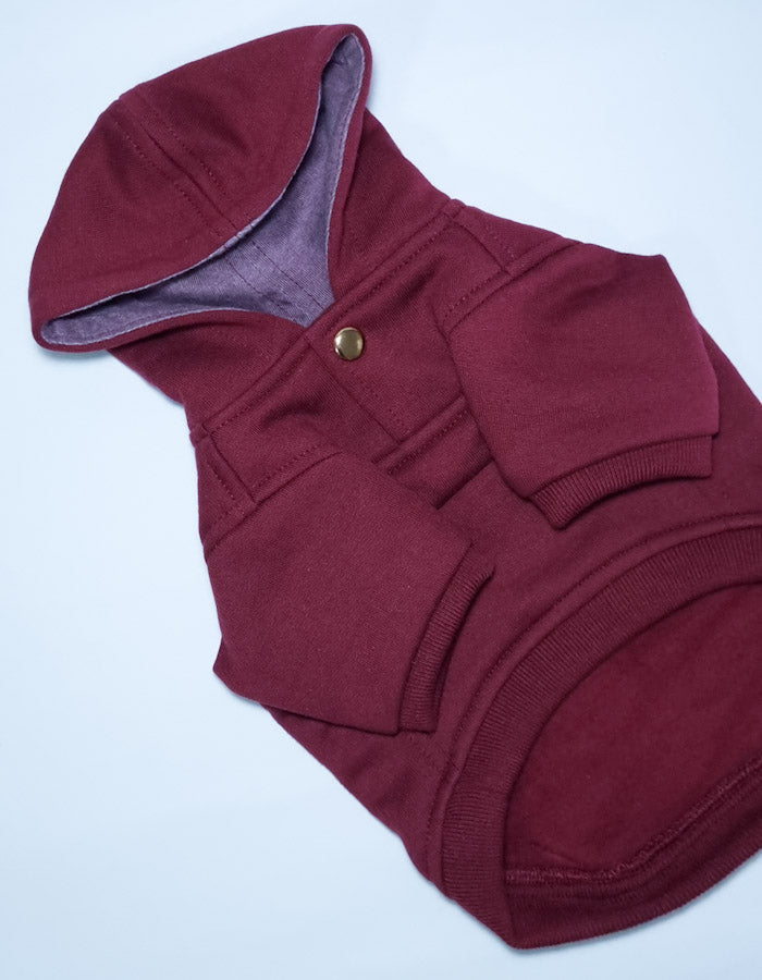 Polerón Básico Esencia | Burgundy