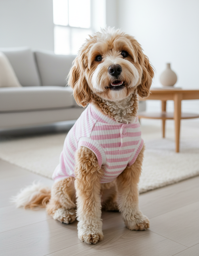 Polera | Paws Baby Rosada