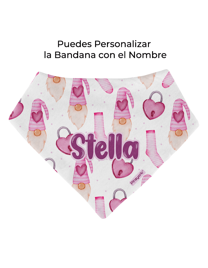 Bandana para Perro | Elfo Rosa