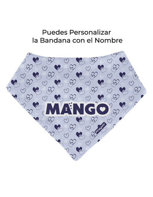 Heart Azul | Bandana