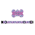 Collar + Placa ID Hueso | Butterfly