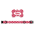 Collar + Placa ID Hueso | Kiss