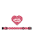 Collar + Placa ID Corazón | Kiss