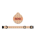 Pack Collar + Placa ID Texto | Blush Hearts