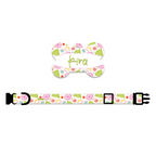 Collar + Placa ID Hueso | Summer