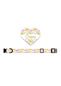 Collar + Placa ID Corazón | Summer